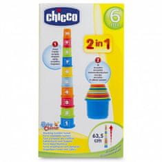Chicco věž 2v1 pro děti - barevná