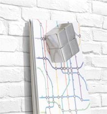 Sigel Magnetická skleněná tabule "Artverum", bílá zeď, 91 x 46 x 1,5 cm, GL144