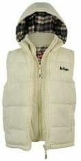 Lee Cooper - Two Zip Gilet Girls – Off White - 9-10 (MG)