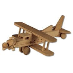 eoshop Dřevěná hračka letadlo AD113