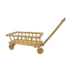 eoshop Dřevěná hračka vozík AD261