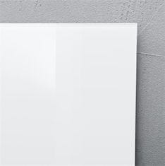 Sigel Magnetická skleněná tabule "Artverum", bílá, 48 x 48 x 1,5 cm, GL111