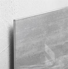 Sigel Magnetická skleněná tabule "Artverum", textura betonu, 91 x 46 x 1,5 cm, GL148