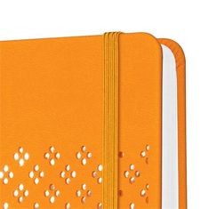 Sigel Exkluzivní zápisník "Jolie", mango oranžová, 95 x 150 mm, linkovaný, 87 listů, tvrdé desky, JN210