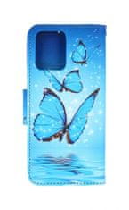 TopQ Pouzdro Realme 9 knížkové Modří motýlci 75733
