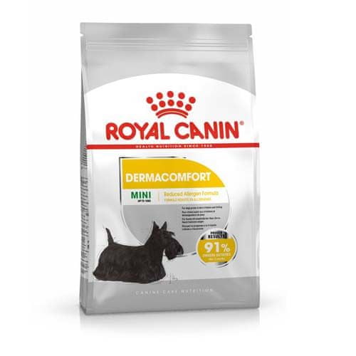 Royal Canin CCN MINI DERMACOMFORT 1kg -krmivo pro psy malých plemen s citlivou pokožkou