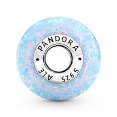 Pandora Nádherný stříbrný korálek se syntetickým opálem 791691C01