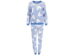 sarcia.eu Teplé fleecové světle modré pyžamo Mickey Mouse XS