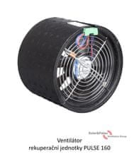 Soler&Palau Rekuperační jednotka PULSE 160 + ovladač PULSE CONTROL PRO, energetická úspora, tichý chod, hygrostat, 4 rychlosti, 4 provozní režimy, regulovatelný průtok vzduchu 16-43 m³/h, 2x filtr G3.