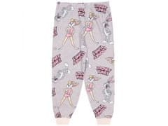 sarcia.eu Šedorůžové pyžamo s dlouhým rukávem Bugs Bunny LOONEY TUNES 5-6 let 116 cm