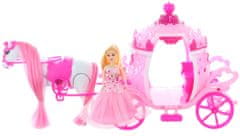 Lamps Kočár růžový pro panenky na baterie - rozbaleno