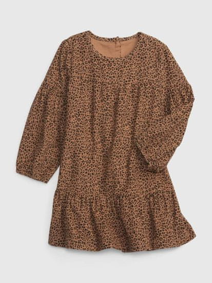 Gap Dětské šaty leopard