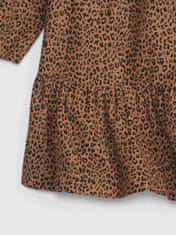 Gap Dětské šaty leopard 18-24M