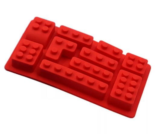 Zaparkorun.cz Silikonová forma na led ve tvaru kostek LEGO