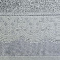 Eurofirany Elegantní bavlněná osuška o rozměrech 70 cm x 140 cm3 ks