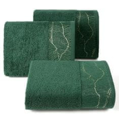 Eurofirany Kovový ručník (06) 70X140 cm láhev zelená