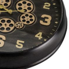 Eurofirany Dekorativní hodiny 11 61X11X61 cm černé