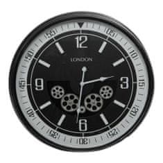 Eurofirany Dekorativní hodiny 10 59X11X59 cm černé