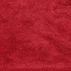 Eurofirany Ručník Amy (04) 70X140 cm červený
