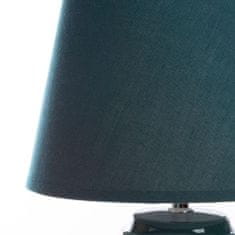 Eurofirany Dekorativní lampa Karla (2) (Fi) 25X40 cm tyrkysová