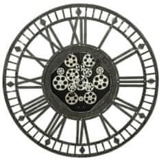 Eurofirany Dekorativní hodiny 09 90X8X90 cm černé
