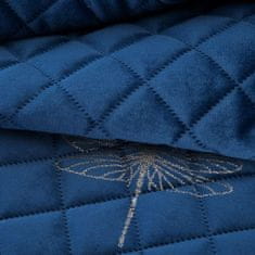 Eurofirany Přehoz na postel Lori 220X240 cm tmavě modrý