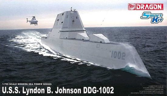 Dragon U.S.S. Lyndon B. Johnson (DDG-1002), Model Kit 7148, 1/700