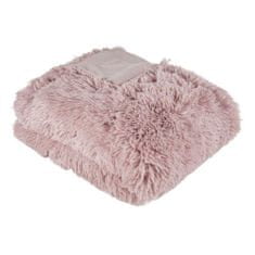Eurofirany Přehoz na postel Lettie 70X160 cm Pudrově růžový