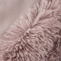 Eurofirany Přehoz na postel Lettie 70X160 cm Pudrově růžový