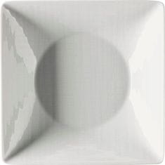 Rosenthal Talíř hluboký hranatý Mesh 20x20 cm, bílý, 6x