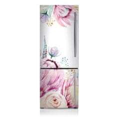 tulup.cz Magnet na ledničku dekorativní Květinový rám 60x190 cm