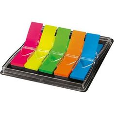 Sigel Samolepicí záložky "Z", 5x40 lístků, 12x45, mix barev