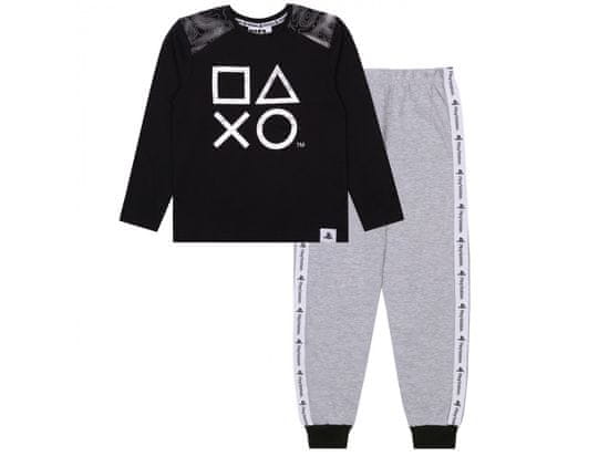 sarcia.eu Šedočerné dvoudílné chlapecké pyžamo PlayStation 5-6 let 116 cm