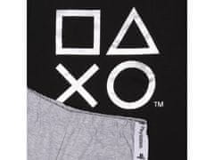 sarcia.eu Šedočerné dvoudílné chlapecké pyžamo PlayStation 6-7 let 122 cm