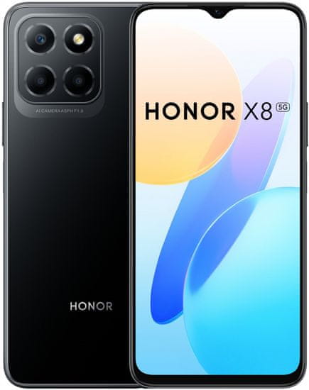 Honor X8 5G, 6GB/128GB, Midnight Black