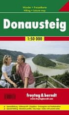 Turistická mapa Donausteig 1:50 000