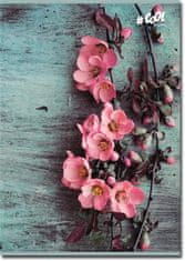 COOL BY VICTORIA Sešit "Vintage flower", mix motivů, A5, čtverečkovaný, 96 listů