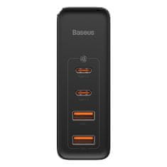 BASEUS GaN2 Pro síťová nabíječka 2x USB / 2x USB-C 100W QC PD, černá