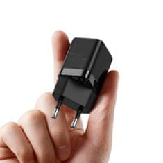 BASEUS GaN3 síťová nabíječka USB-C 1C 30W, černá