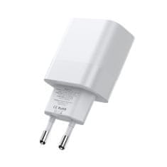 Tech-protect C30W síťová nabíječka USB / USB-C 30W PD QC, bíla