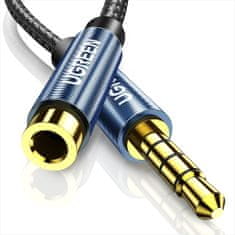 Ugreen AV118 prodlužovací sudio kabel 3.5mm mini jack F/M, modrý
