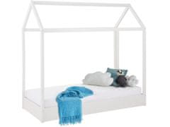 Danish Style Dětská postel Emily, 191 cm, bílá