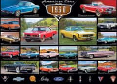EuroGraphics  Puzzle Americká auta z roku 1960, 1000 dílků