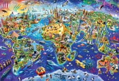EuroGraphics  Puzzle Bláznivý svět 2000 dílků