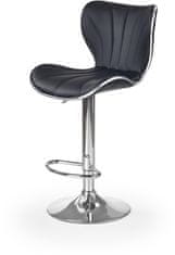 Halmar Barová židle H69, černá