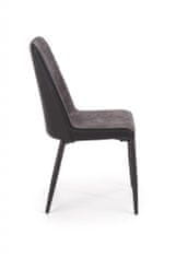 Halmar Jídelní židle K368, tmavě šedá