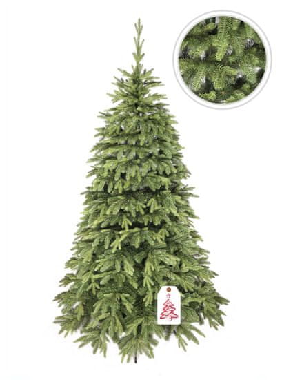 Vánoční stromek Smrk Alaska 3D 180 cm