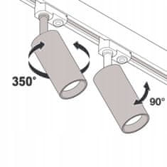 Basic Spotlight Rail LED GU10 Lamp Rail svítidlo