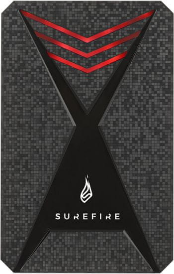 SureFire Gaming Bunker - 1TB, černá (53681)