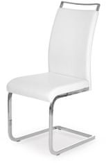 Halmar Kovová židle K250. bílá